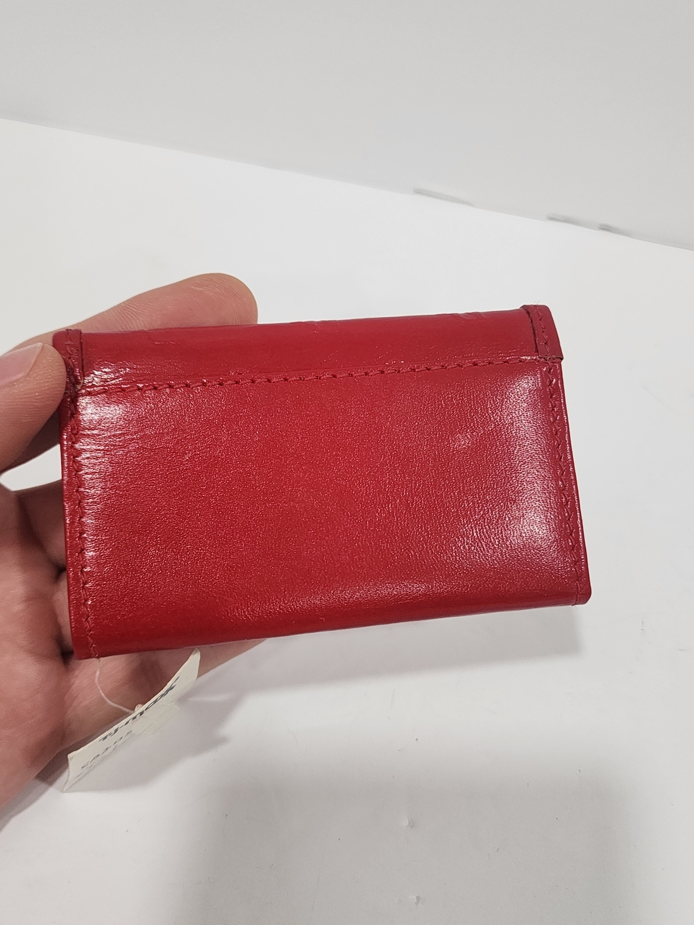 Vintage Christian Dior Red Leather 6 Key Case Holder Case - Picture 4 of 12